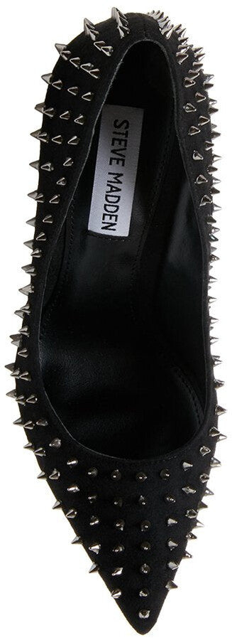 Steve Madden Women's Black Microsuede Vala-S Heels | Steve Madden In Lebanon