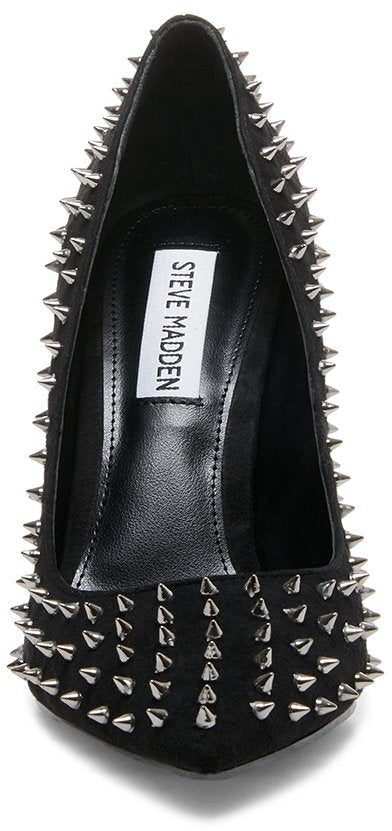 Steve Madden Women's Black Microsuede Vala-S Heels | Steve Madden In Lebanon
