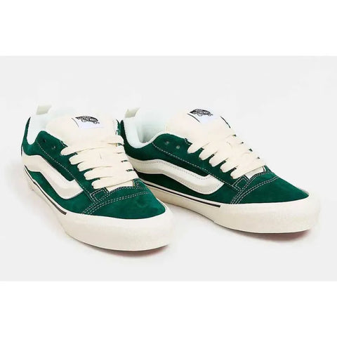 Vans Men's Green & White Knu Skool Sneakers | Vans In Lebanon