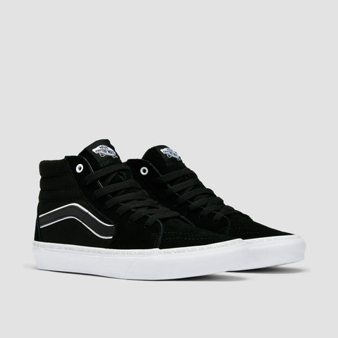 Vans Boy's Black Sk8-Hi High Top Sneakers | Vans In Lebanon