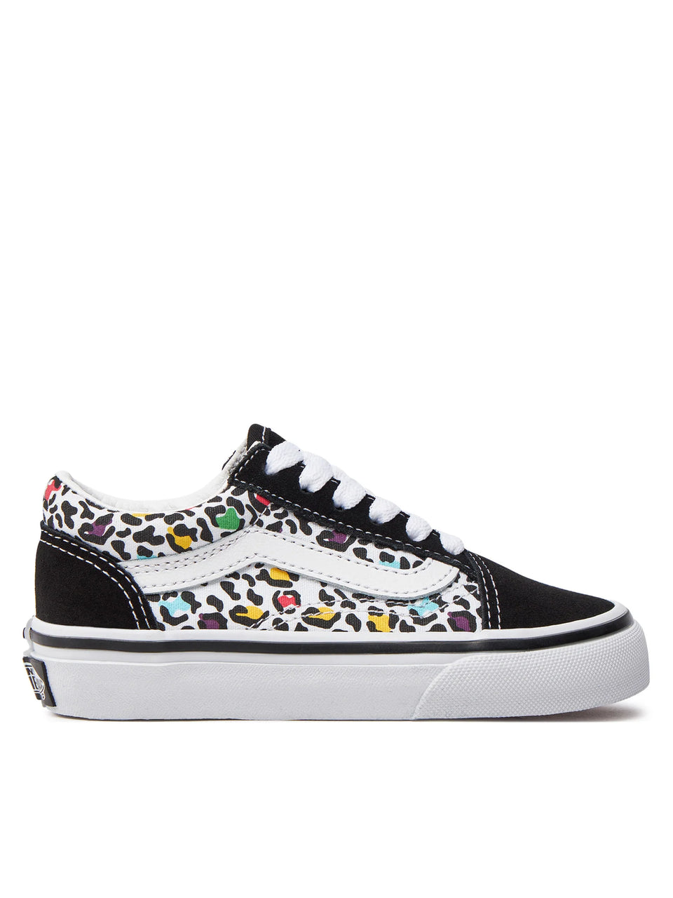 Vans Girl's Black/Multi Old Skool Sneakers | Vans In Lebanon