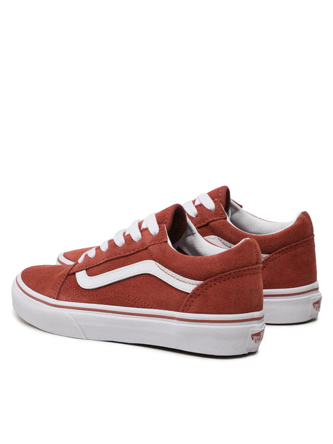 Vans Boy's Burgundy Suede Old Skool Sneakers | Vans In Lebanon
