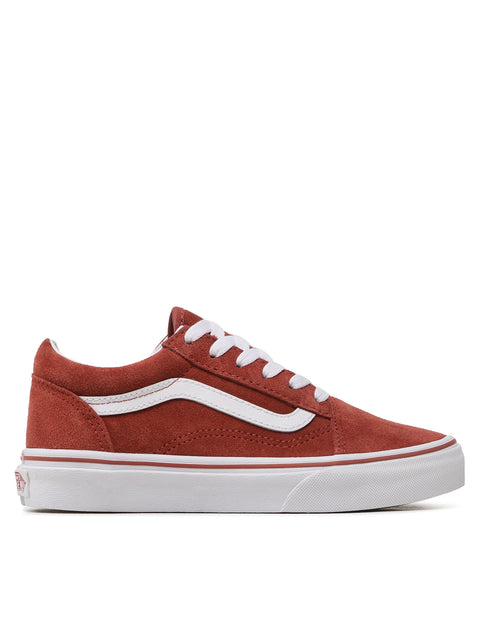 Vans Boy's Burgundy Suede Old Skool Sneakers | Vans In Lebanon