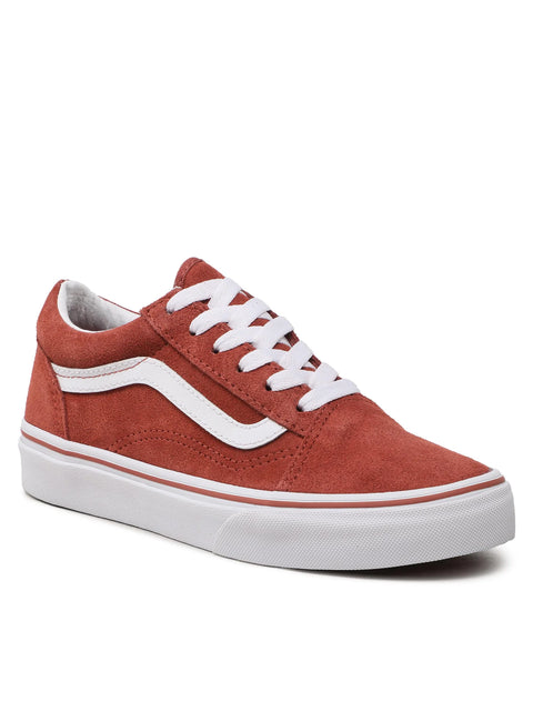 Vans Boy's Burgundy Suede Old Skool Sneakers | Vans In Lebanon