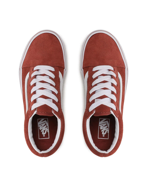 Vans Boy's Burgundy Suede Old Skool Sneakers | Vans In Lebanon