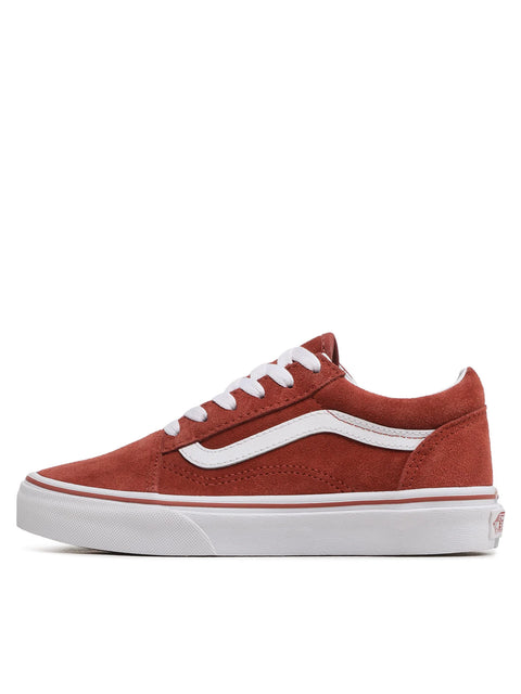 Vans Boy's Burgundy Suede Old Skool Sneakers | Vans In Lebanon