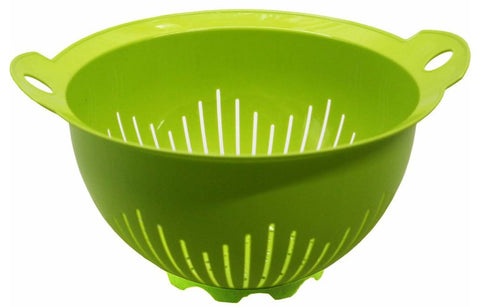 Jes Collection Green Vegitables & Fruits Plastic Strainer 26cm | Jes Collection In Lebanon