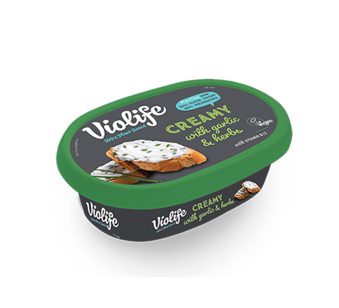 Violife 100% Plant Based Creamy With Garlic & Herbs 150g | Violife In Lebanon
