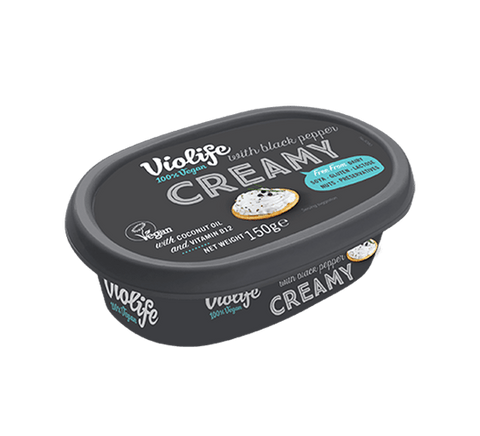 Violife 100% Plant Based Creamy With Black Pepper 150g | Violife In Lebanon
