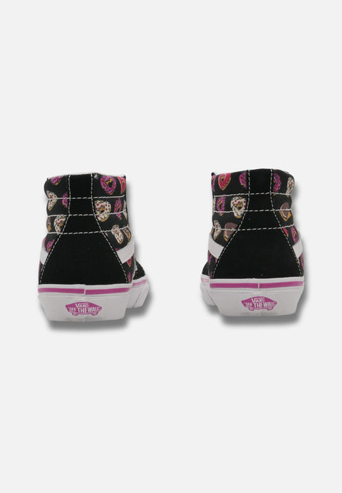 Vans Girl's Black Donuts Sk8-Hi High Sneakers | Vans In Lebanon