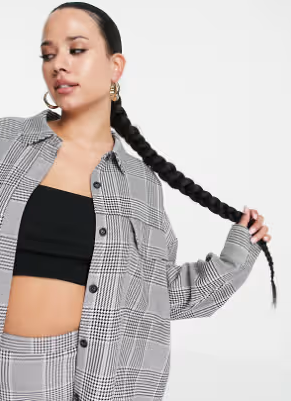 Asos Design Women's Multicolor Coat ANF2183