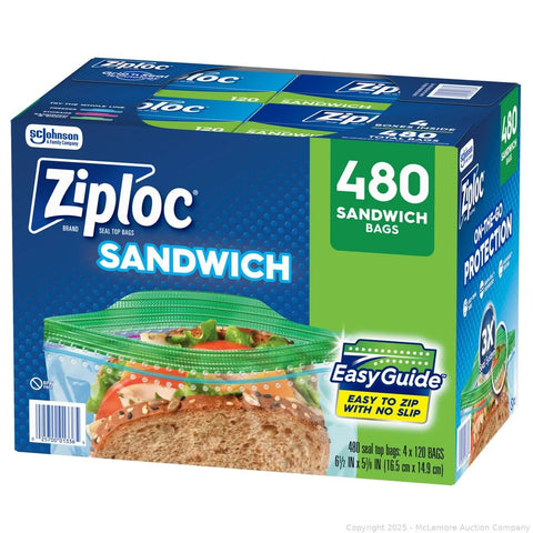 Ziploc Seal Top Bag Variety Pack 480-count |Ziploc In Lebanon