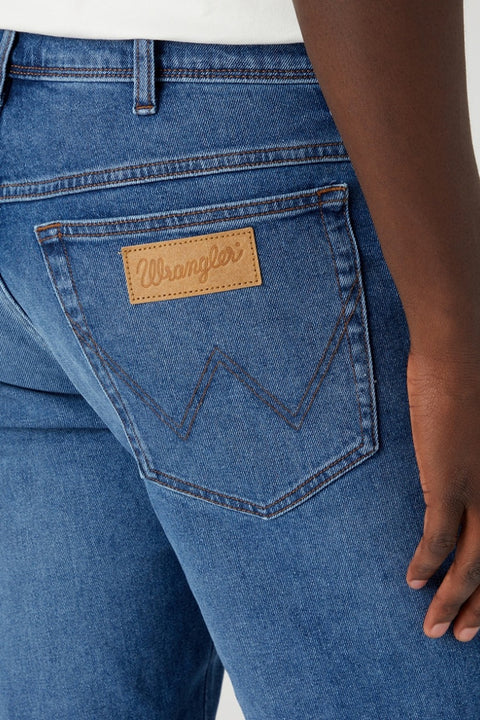Wrangler Men's Blue Texas Slim 822 Authentic Straight Jeans | Wrangler In Lebanon