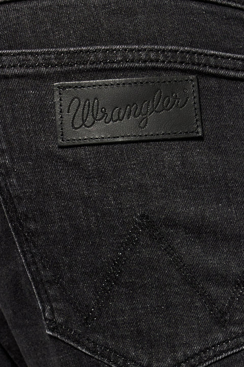 Wrangler Men's Black Like A Champ Larston 812 Slim Tapered Jeans | Wrangler In Lebanon