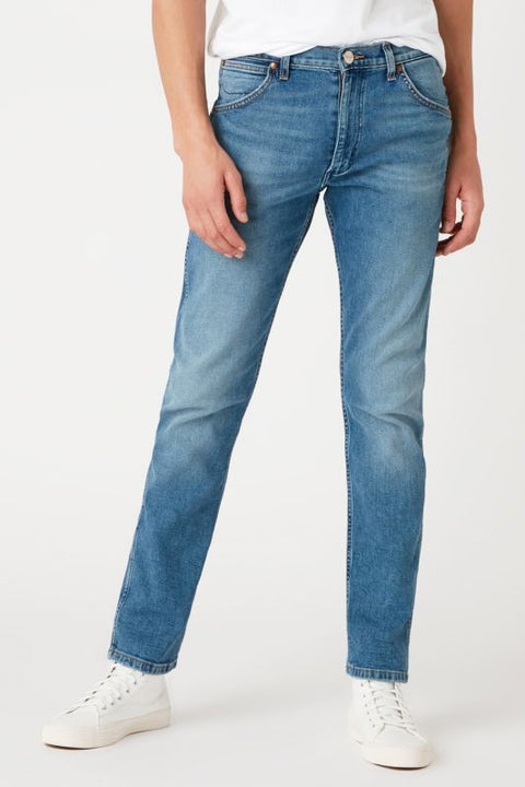 Wrangler Men's Blue Western Zipper Jeans | Wrangler In Lebanon