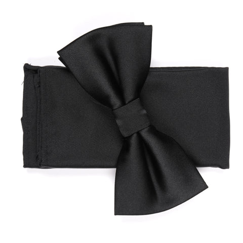 Alfani Men's Black Satin Finish Bow Tie  |  Alfani  In Lebanon