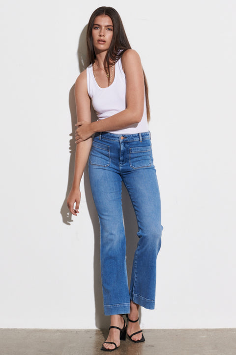 Wrangler Women's Blue Flare 623 Jeans | Wrangler In Lebanon