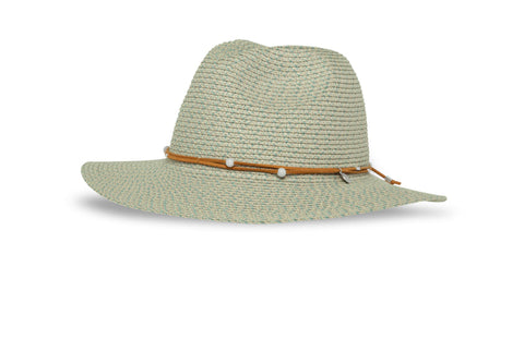 Sunday Afternoons Women's Misty Blue Wonderlust Fedora Hat | Sunday Afternoons In Lebanon