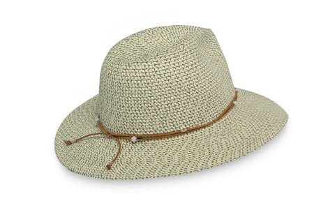 Sunday Afternoons Women's Misty Blue Wonderlust Fedora Hat | Sunday Afternoons In Lebanon