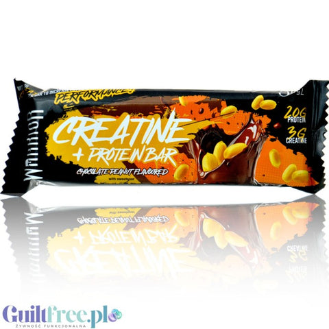 Warrior Protein + Creatine Chocolate bar 75g | Warrior In Lebanon