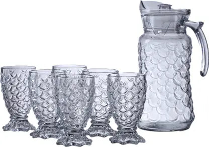 Deli Glass Quaffing Drinking Ware Set 7pcs | Deli In Lebanon