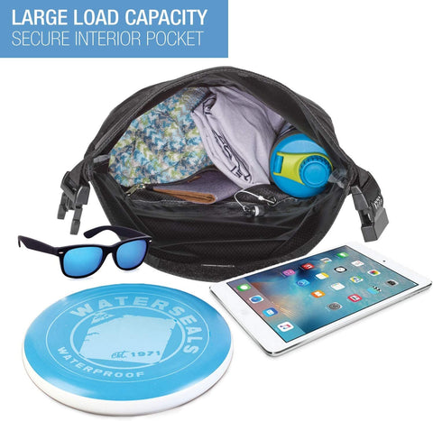 WaterSeals Unisex Black Anti-Theft Locking Cinch Drawstring Backpack | WaterSeals In Lebanon