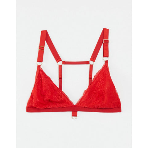 We Are We Women's Red Bra AMF141 (KH6)