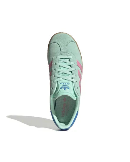Adidas Women's Green & Pink Gazelle J Sneakers | Adidas In Lebanon
