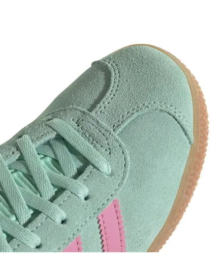 Adidas Women's Green & Pink Gazelle J Sneakers | Adidas In Lebanon