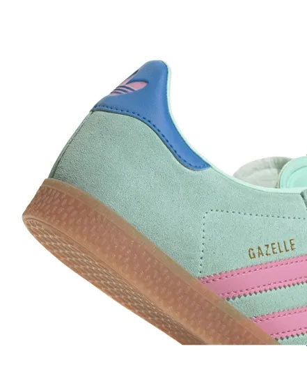 Adidas Women's Green & Pink Gazelle J Sneakers | Adidas In Lebanon