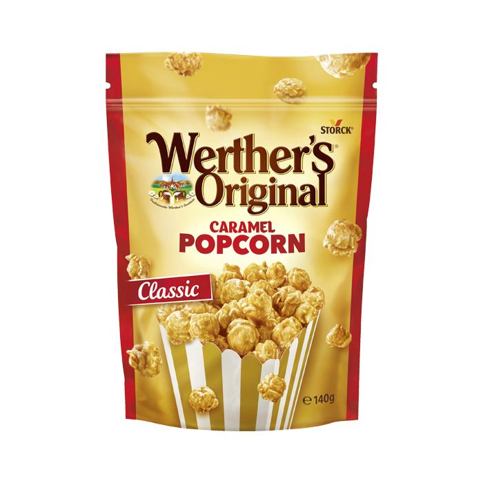 Wherthers Caramel Popcorn 140GR| Wherthers In Lebanon