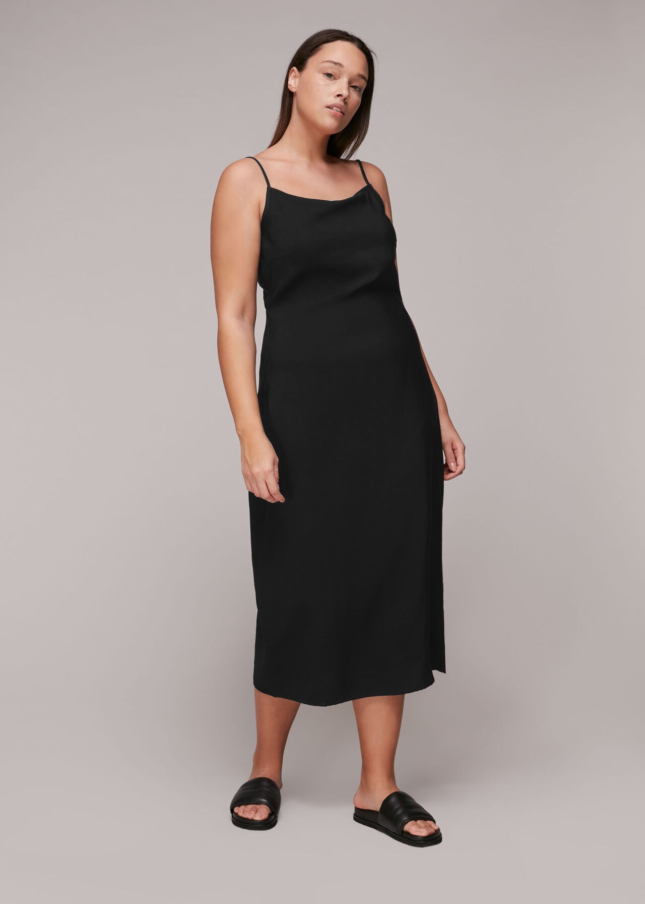 Whistles  Women's Black Dress AMF1513