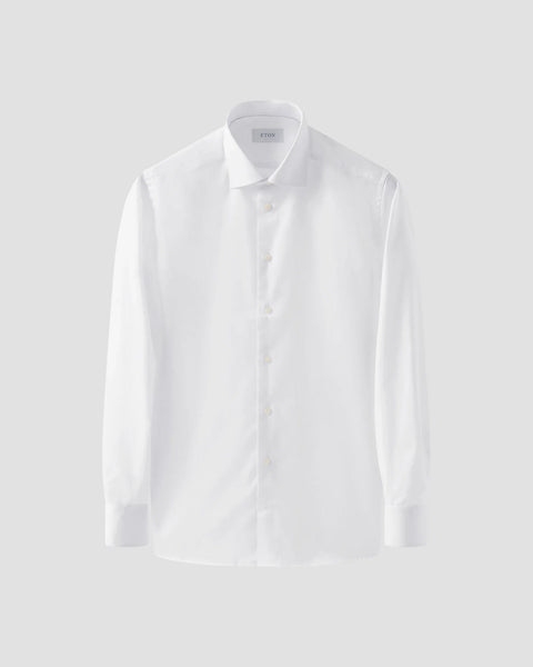 Eton Men's White Signature Twill Shirt |Eton In Lebanon