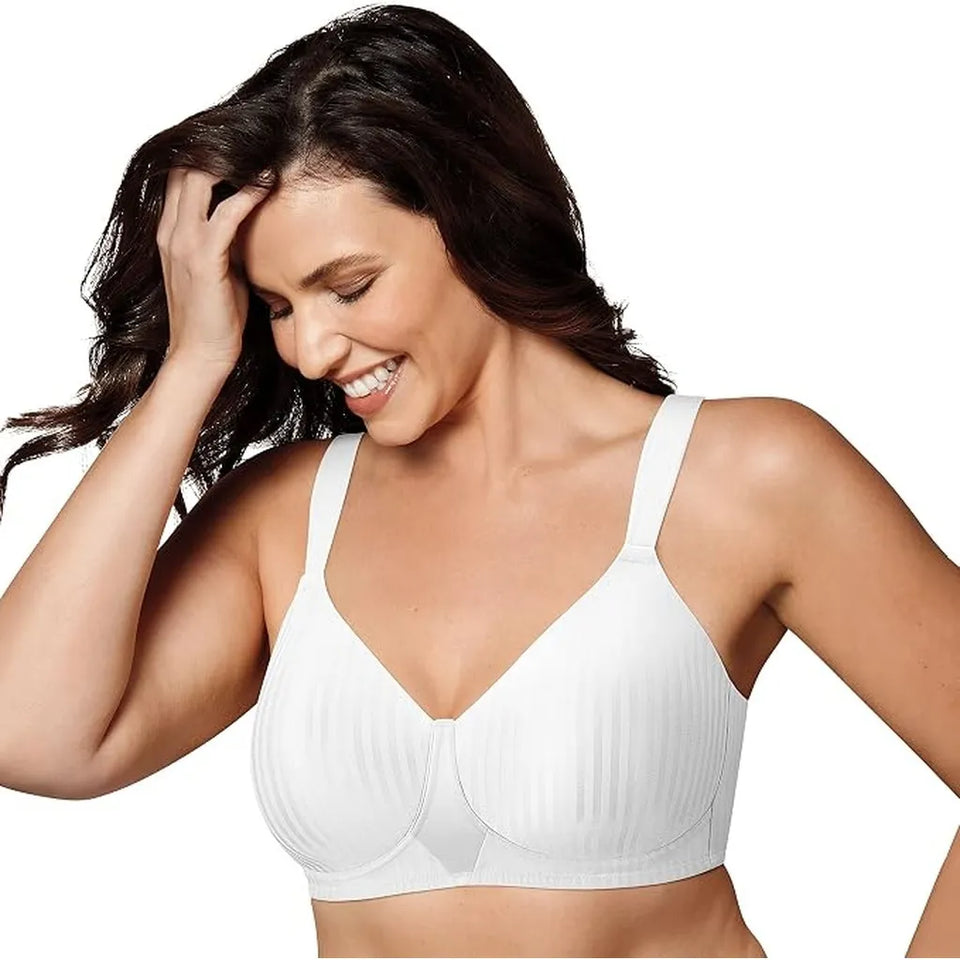 Playtex Women's White Secrets Perfectly Smooth Bra