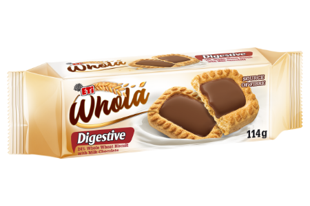 Eti Whola Milk Chocolate Digestive Biscuit 114g | Eti In Lebanon
