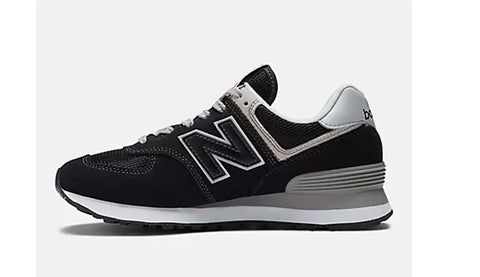 New Balance  574 Women's Black & Gray Sneakers | New Balance In Lebanon