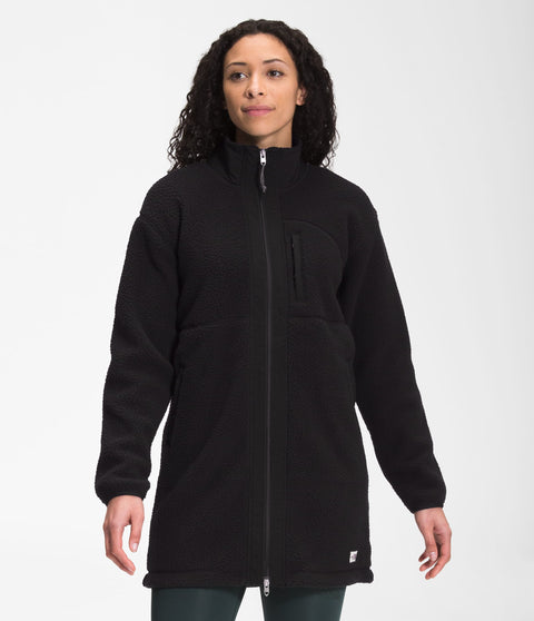 The North Face Women's Black Cragmont Fleece Coat |The North Face In Lebanon