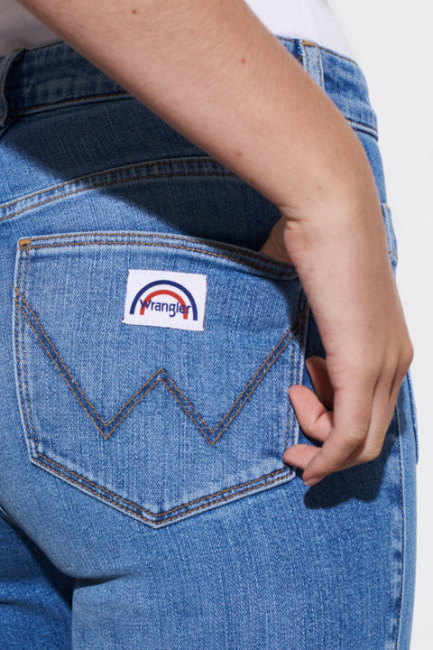 Wrangler Women's Blue Flare 623 Jeans | Wrangler In Lebanon