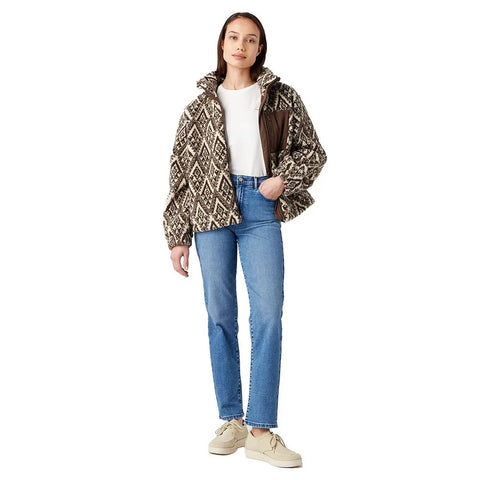 Wrangler Women's Blue Straight Fit Jeans | Wrangler In Lebanon