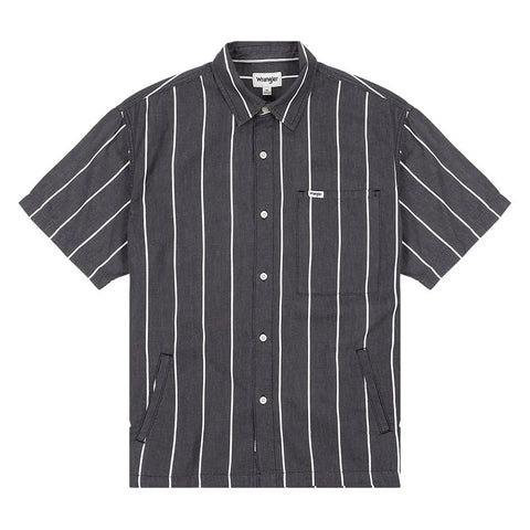 Wrangler Men's Dark Grey Casey One Pocket Shirt | Wrangler In Lebanon