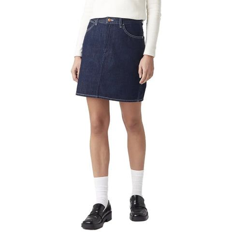 Wrangler Women's Navy Rinse Casey Jones Skirt | Wrangler In Lebanon