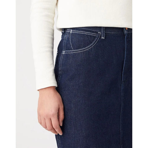 Wrangler Women's Navy Rinse Casey Jones Skirt | Wrangler In Lebanon