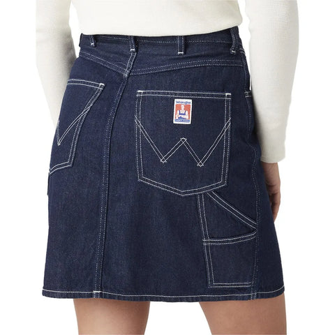 Wrangler Women's Navy Rinse Casey Jones Skirt | Wrangler In Lebanon