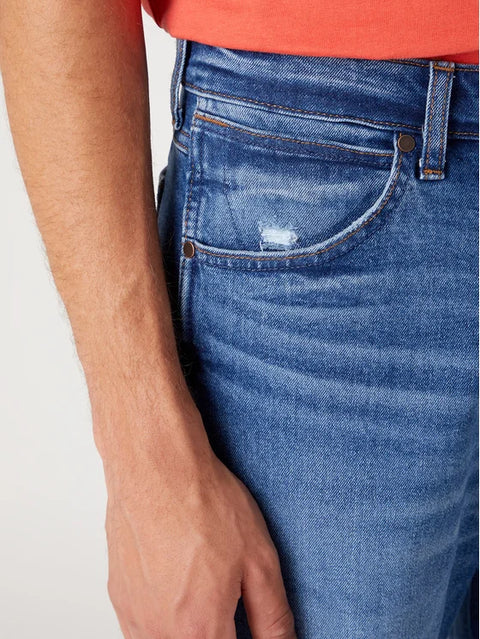 Wrangler Men's Blue Frontier Denim Short |Wrangler In Lebanon