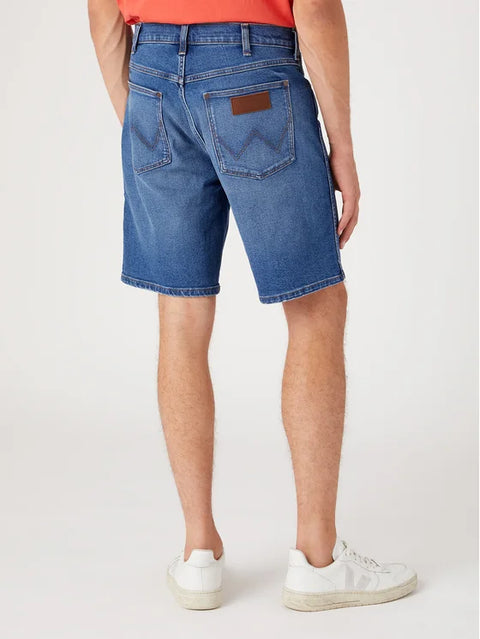 Wrangler Men's Blue Frontier Denim Short |Wrangler In Lebanon