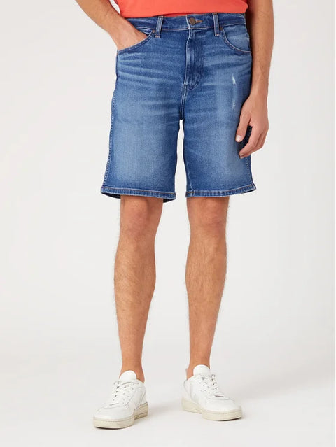 Wrangler Men's Blue Frontier Denim Short |Wrangler In Lebanon