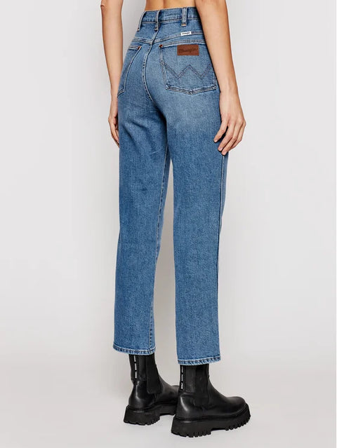 Wrangler Women's Blue Wild West Jeans | Wrangler In Lebanon