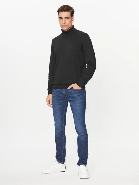 Wrangler Men's Black Turtleneck Regular Fit Sweater  | Wrangler In Lebanon