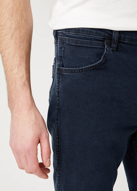 Wrangler Men's Iron Blue Greensboro 803 Regular Straight Jeans | Wrangler In Lebanon