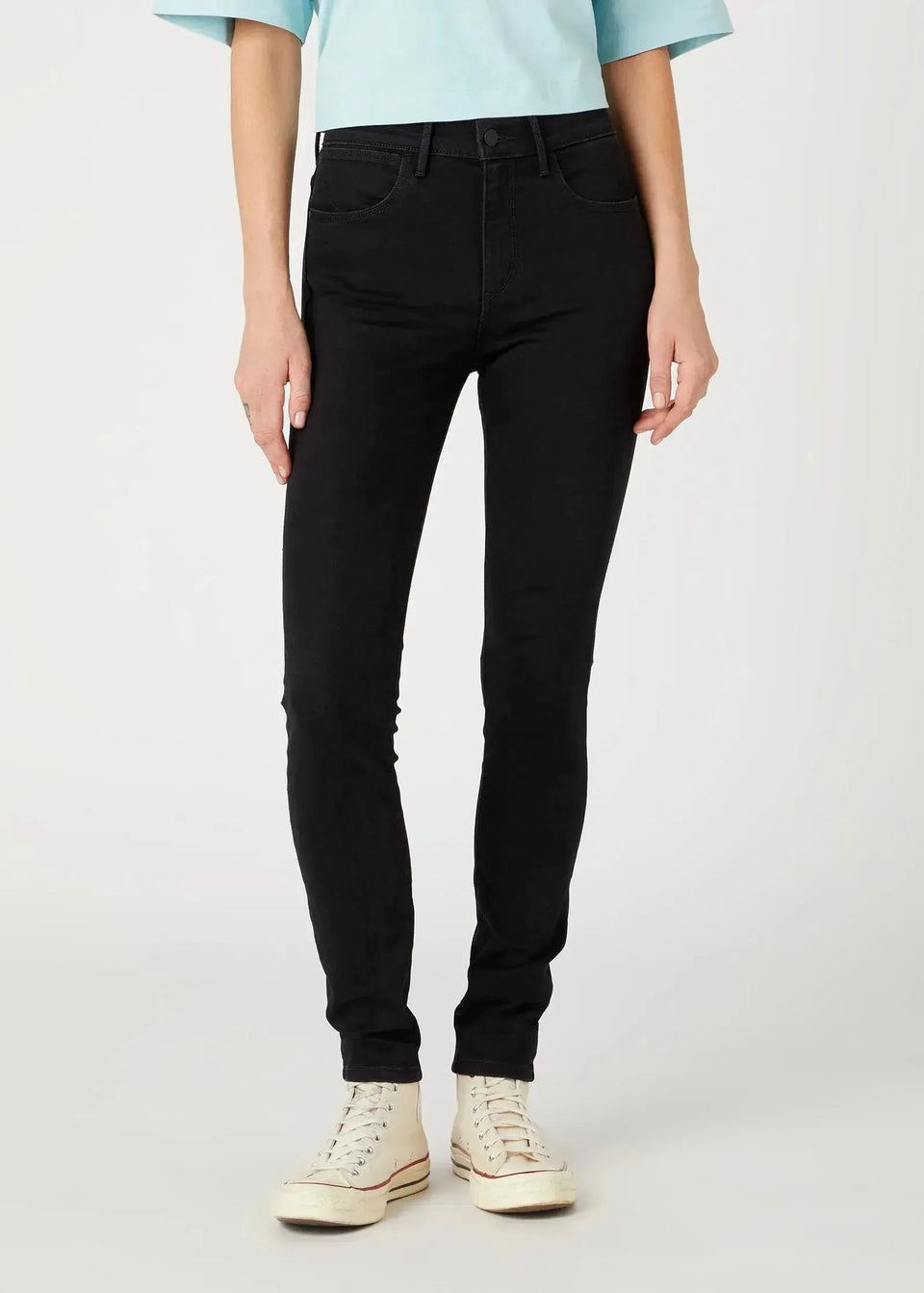Wrangler Women's Black Arachne High Rise Skinny 630 Jeans | Wrangler In Lebanon